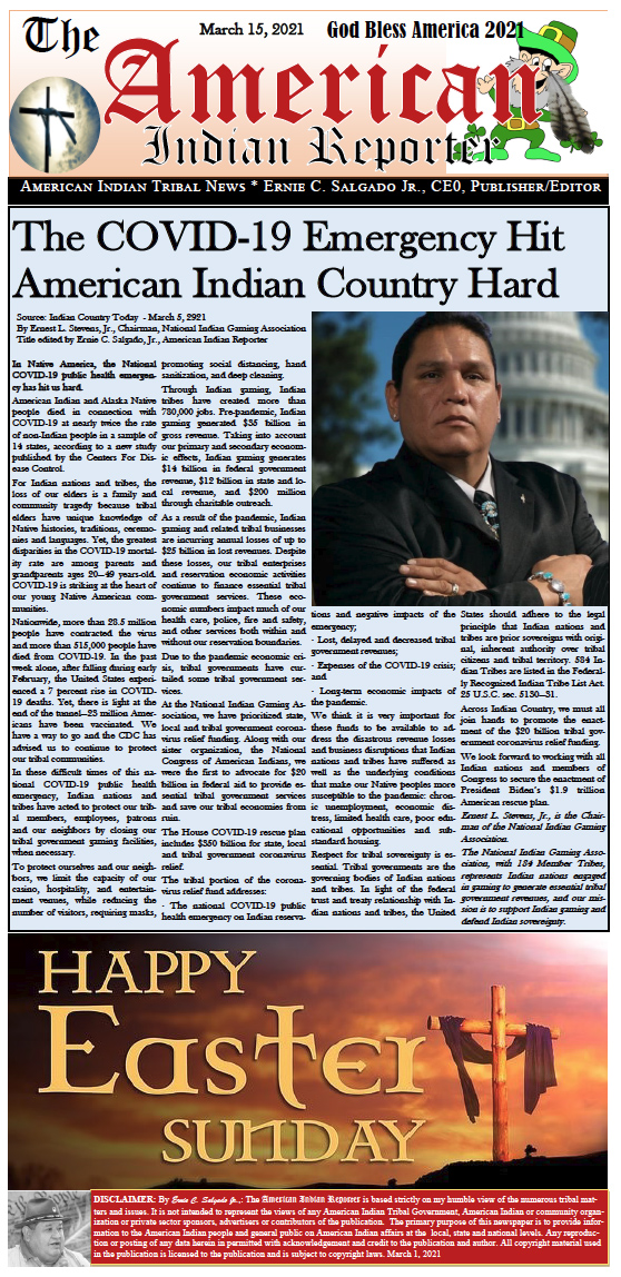 AMERICAN INDIAN NEWS