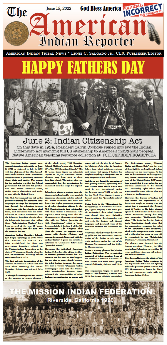 AMERICAN INDIAN NEWS TRIBAL