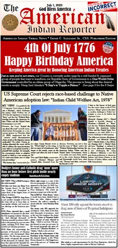 AMERICAN INDIAN NEWS TRIBAL